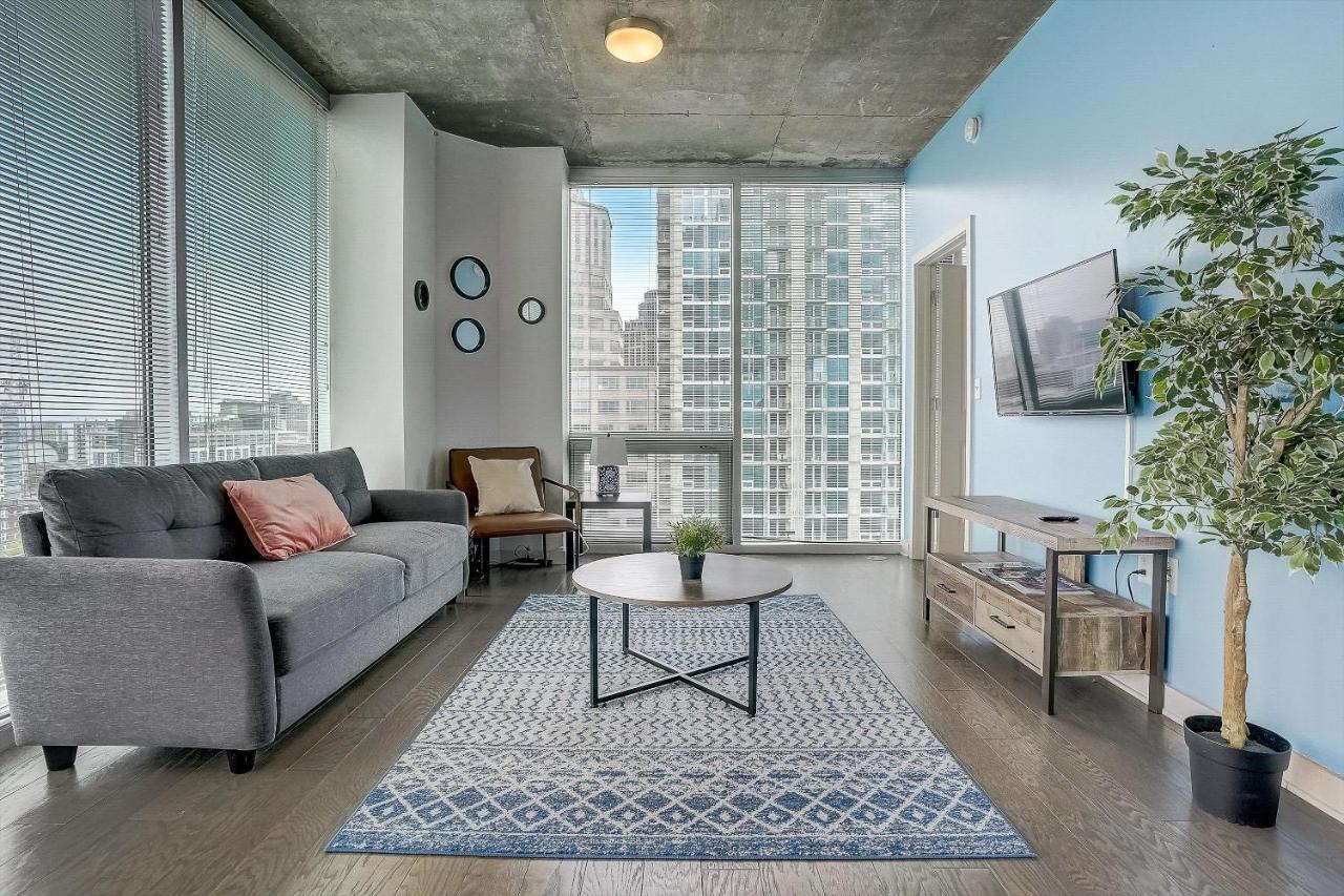 Appartement Frontdesk Skyhouse Apts Uptown Charlotte Chambre photo